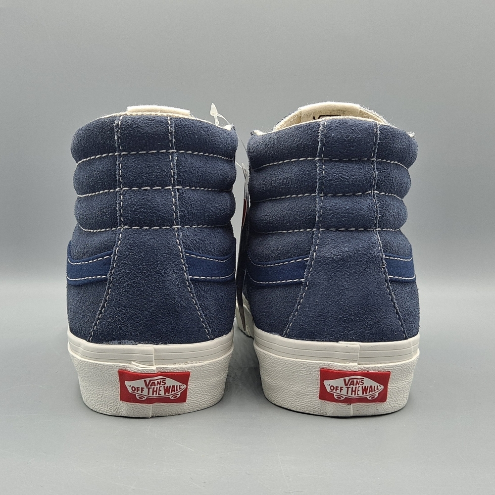 New Vans Sk8 Hi Top Reissue 138 Vintage Military Dress Blues Men's Size 7.5 - Picture 6 of 9